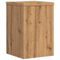 Preview: Pflanzenständer 2 Stk. Artisan-Eiche 20x20x30 cm Holzwerkstoff
