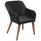 Preview: 7-tlg. Garten-Essgruppe Poly Rattan Schwarz