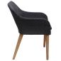 Preview: 7-tlg. Garten-Essgruppe Poly Rattan Schwarz