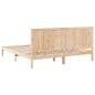 Preview: Massivholzbett Extra Lang ohne Matratze 200x220 cm