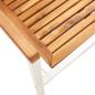 Preview: Gartenstühle 4 Stk. mit Kissen Massivholz Akazie