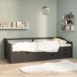 Preview: ARDEBO.de - Tagesbett 3-Sitzer mit Schubladen Grau Kiefernholz 90x200 cm
