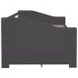 Preview: Tagesbett 3-Sitzer mit Schubladen Grau Kiefernholz 90x200 cm
