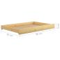 Preview: Ausziehbares Tagesbett 2x(90x200) cm Massivholz Kiefer