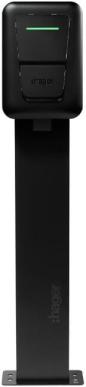Preview: Hager XVR111S witty one Ladestation, Wallbox, 11kW, IP54, mit Ladesteckdose Typ 2, ohne Kabel, anthrazit
