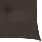 Preview: Stuhlkissen 6 Stk. Taupe 50x50x7 cm Oxford-Gewebe