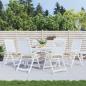 Preview: ARDEBO.de - Stuhlkissen 6 Stk. Beige 50x50x7 cm Oxford-Gewebe