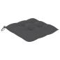 Preview: Stuhlkissen 4 Stk. Anthrazit 50x50x7 cm Oxford-Gewebe