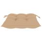 Preview: Stuhlkissen 4 Stk. Beige 50x50x7 cm Oxford-Gewebe