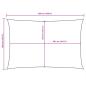 Preview: Sonnensegel Oxford-Gewebe Rechteckig 3,5x5 m Taupe