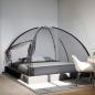 Preview: Moskito-Netzzelt Mongolisch 220 Schwarz 200x200x135 cm