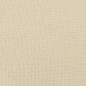 Preview: Bett mit Matratze Creme 200x200 cm Stoff