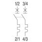 Preview: GE / AEG PV-LSS 2-pol., 40A, B-Char. GE 440V, EP102UC, B 40, 2 TE