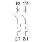 Preview: ARDEBO.de - LSS 2-pol., 20A, C-Char. - GE 230V, EPC 611, C 20, 6kA, 1 TE