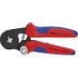 Preview: Knipex Selbsteinstellende Crimpzange Aderendhülsen 0,08 - 10 + 16
