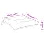 Preview: Stuhlkissen 4 Stk. Grau 50x50x7 cm Oxford-Gewebe