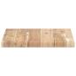 Preview: Schweberegal 40x30x2 cm Massivholz Akazie Unbehandelt