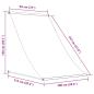 Preview: Einziehbare Markise 100×150 cm Orange und Braun