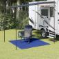 Preview: ARDEBO.de - Zeltteppich 200x200 cm Blau HDPE