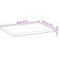 Preview: Schweberegale 3 Stk. 40x30x2 cm Massivholz Akazie Unbehandelt