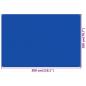 Preview: Zeltteppich 200x300 cm Blau HDPE