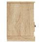 Preview: ARDEBO.de - TV-Schrank Sonoma-Eiche 80x35x50 cm Holzwerkstoff