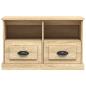 Preview: TV-Schrank Sonoma-Eiche 80x35x50 cm Holzwerkstoff