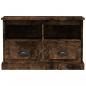 Preview: TV-Schrank Räuchereiche 80x35x50 cm Holzwerkstoff