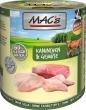 Preview: MACs Dog Kaninchen, Rind & Gemüse 800g (Menge: 6 je Bestelleinheit)