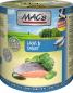Preview: MACs Dog Lachs Rind & Spinat 800g (Menge: 6 je Bestelleinheit)