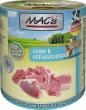 Preview: MACs Dog Lamm mit Geflügelherzen 800g (Menge: 6 je Bestelleinheit)