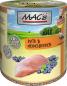 Preview: MACs Cat Pute, Rind & Heidelbeeren 800g  (Menge: 6 je Bestelleinheit)