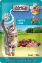 Preview: MACs Cat Pouch Huhn & Lamm 100g (Menge: 12 je Bestelleinheit)