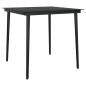 Preview: 5-tlg. Garten-Essgruppe mit Kissen Grau Poly Rattan Glas