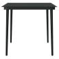 Preview: 3-tlg. Garten-Essgruppe mit Kissen Braun Poly Rattan Glas