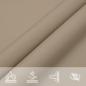 Preview: Sonnensegel Oxford-Gewebe Rechteckig 3,5x4,5 m Taupe