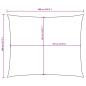 Preview: Sonnensegel Oxford-Gewebe Rechteckig 4x6 m Gelb