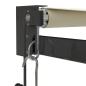 Preview: Elektrische Markise mit Kurbel Creme 4x3 m