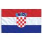 Preview: Flagge Kroatiens mit Mast 5,55 m Aluminium