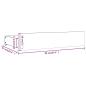 Preview: Bett mit Schubladen 200x200 cm