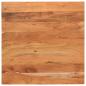 Preview: ARDEBO.de - Tischplatte 90x90x2,5 cm Quadratisch Massivholz Akazie