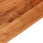 Preview: Tischplatte 90x90x2,5 cm Quadratisch Massivholz Akazie
