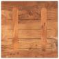Preview: Tischplatte 60x60x3,8 cm Quadratisch Massivholz Akazie
