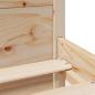 Preview: Massivholzbett ohne Matratze 90x190 cm Kiefer