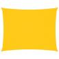 Preview: Sonnensegel Oxford-Gewebe Rechteckig 5x6 m Gelb