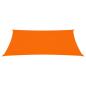 Preview: Sonnensegel Oxford-Gewebe Rechteckig 5x7 m Orange