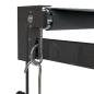 Preview: Elektrische Markise mit Kurbel Anthrazit 4x3 m