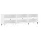Preview: TV-Schrank Weiß 150x30x44,5 cm Holzwerkstoff