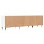Preview: TV-Schrank Weiß 150x30x44,5 cm Holzwerkstoff