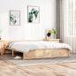 Preview: ARDEBO.de - Massivholzbett ohne Matratze 200x200 cm